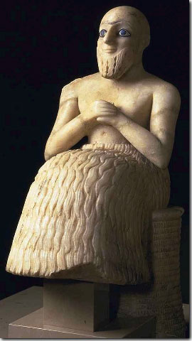 Mari_Ebish-II_1.jpg - Intendant Ebih-Il, found in the temple of Ishtar, Mari, Mari, Syria