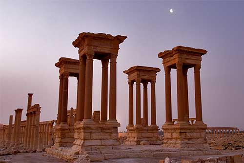 Palmyra_Tetrapylon8.jpg - Syria, Palmyra, Tetrapylon