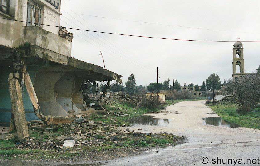 Quneitra_Israel_Destrucction6.jpg - Syria, Quneitra, Church, Destroyed by Israe