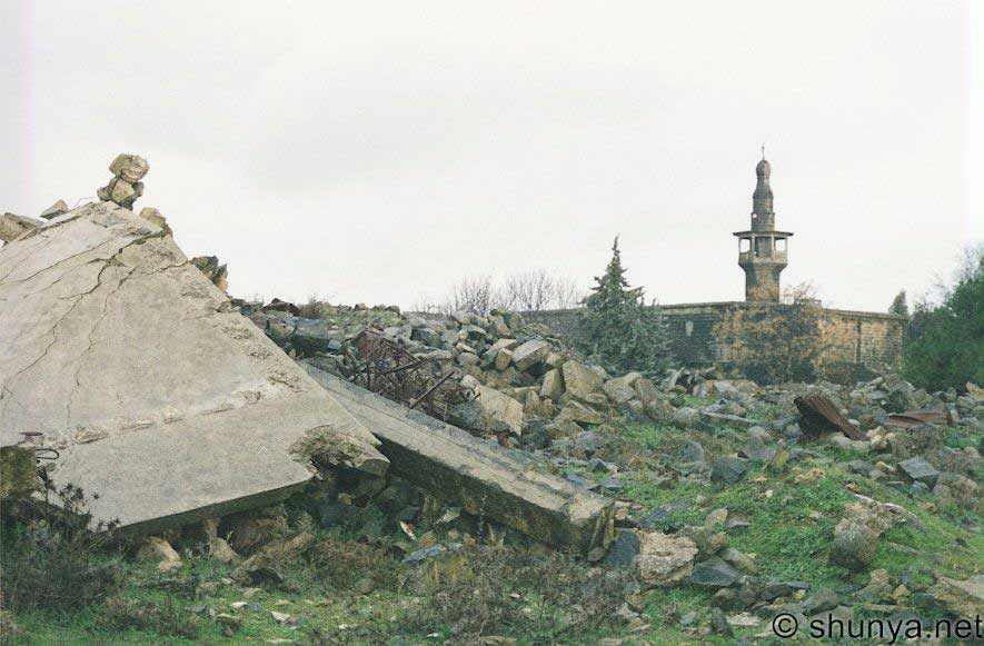 Quneitra_Israel_Destrucction7.jpg - Syria, Quneitra, Mosque, Destroyed by Israel