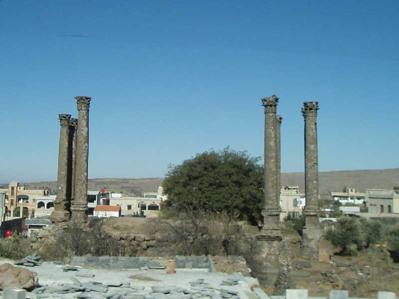 Suwayda_Qanawat_TempleHelios.jpg - Syria, Suwayda, Qanawat, Temple of the Sun God Helios